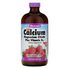 2 X Bluebonnet Nutrition, Liquid Calcium, Magnesium Citrate Plus Vitamin D3, Nat