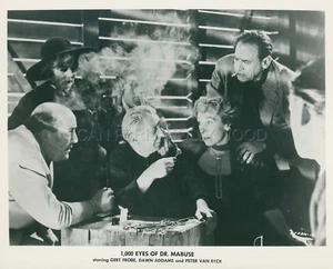 WOLFGANG PREISS DIE 1000 AUGEN DES DR. MABUSE 1960 VINTAGE PHOTO ORIGINAL #10 - Imagen 1 de 1