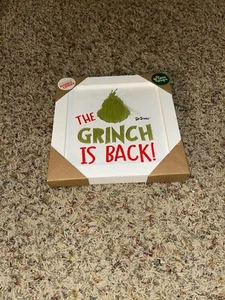 Hobby Lobby The Grinch Is Back Faux Fur Framed Wall Art Decoration Dr Seuss - Picture 1 of 1