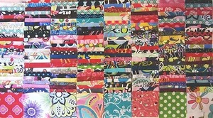 Quilt / Quilting Tiny 1.5"  Squares - Assorted Cottons - 200+ Pcs - Picture 1 of 5