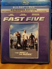 Fast Five (Blu-ray Disc, 2010, Widescreen) Like New !  Vin Diesel   Paul Walker