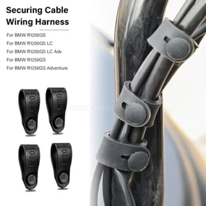For Honda BMW Ducati Motorcycle Rubber Quick Cable Securing Wiring Harness - Bild 1 von 8