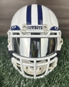 Dallas Cowboys Custom Full Size Adult Football Helmet Riddell Speed large - Picture 1 of 13