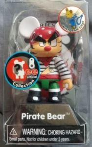 Pirate Bear - Toy2r 3" Qee James Yuen Designer Art Toy Figure Keychain Series 1 - Picture 1 of 9
