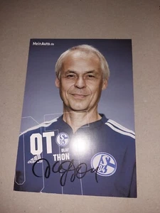 Autogrammkarte Olaf Thon Schalke 04 2022/23 23/23 DFB EM WM - Bild 1 von 1