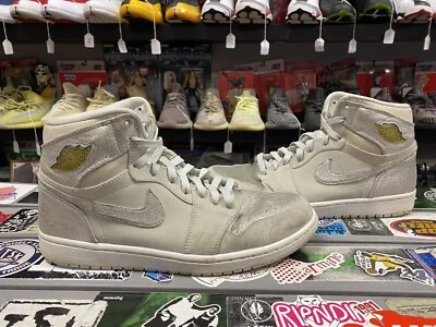 Air Jordan 1 Alto Plata 25 Aniversario Talla 11 Usado Raro Retro OG De Colección Foto 1 de 4