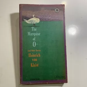 The Marquise Of O & Other Stories, Heinrich Von Kleist, Paperback, 1962 - Picture 1 of 5