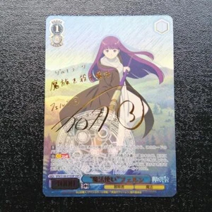 Signed Weiss Schwarz Frieren Fern BP SFN/S108-073SSP SSP FOIL Japanese - Picture 1 of 2