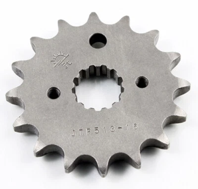 JT 1997 - 2006 FITS 铃木 GSF1200S 强盗 COUNTERSHAFT 钢制 SPROCKET 16T JTF513。 — 第 1/2 张图片