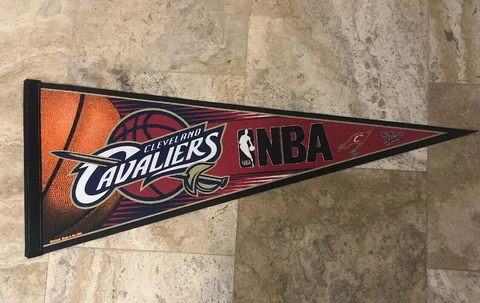 Cleveland Cavaliers NBA Pennant Wincraft 30”x12” Cover