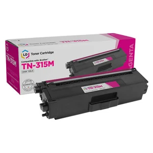 Cartuccia toner laser magenta LD TN315M TN315 per Brother HL-4570cdw MFC-9970cdw - Foto 1 di 7