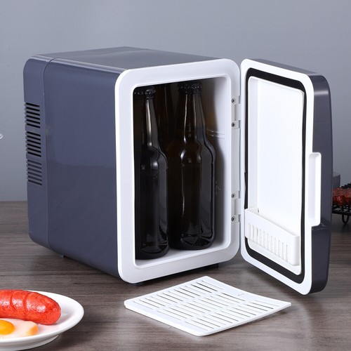Portable Mini Fridge Table Top Electric Small Cooler Bedroom Ice Box