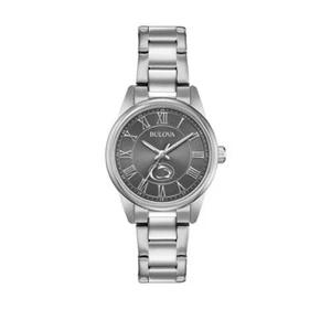 Women's Penn State University Bulova Watch Black/Silver Watch - Picture 1 of 6
