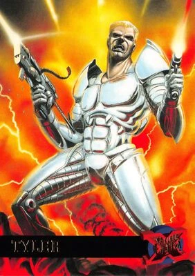 TYLER / '95 1995 Fleer Ultra X-Men BASE Card #50 - Art by Peter Bollinger - Image 1 of 2