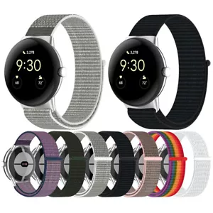 Per Google Pixel Watch 2 1 Cinturino Nylon Sport Loop Cinturino Ricambio - Foto 1 di 33