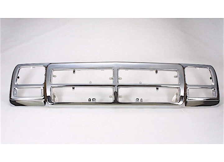 GRILLE FRAME CHR/BLK FITS DODGE P/U 91-93; RAMCHARGER 91-91 | CH1200137 Foto 1 de 1