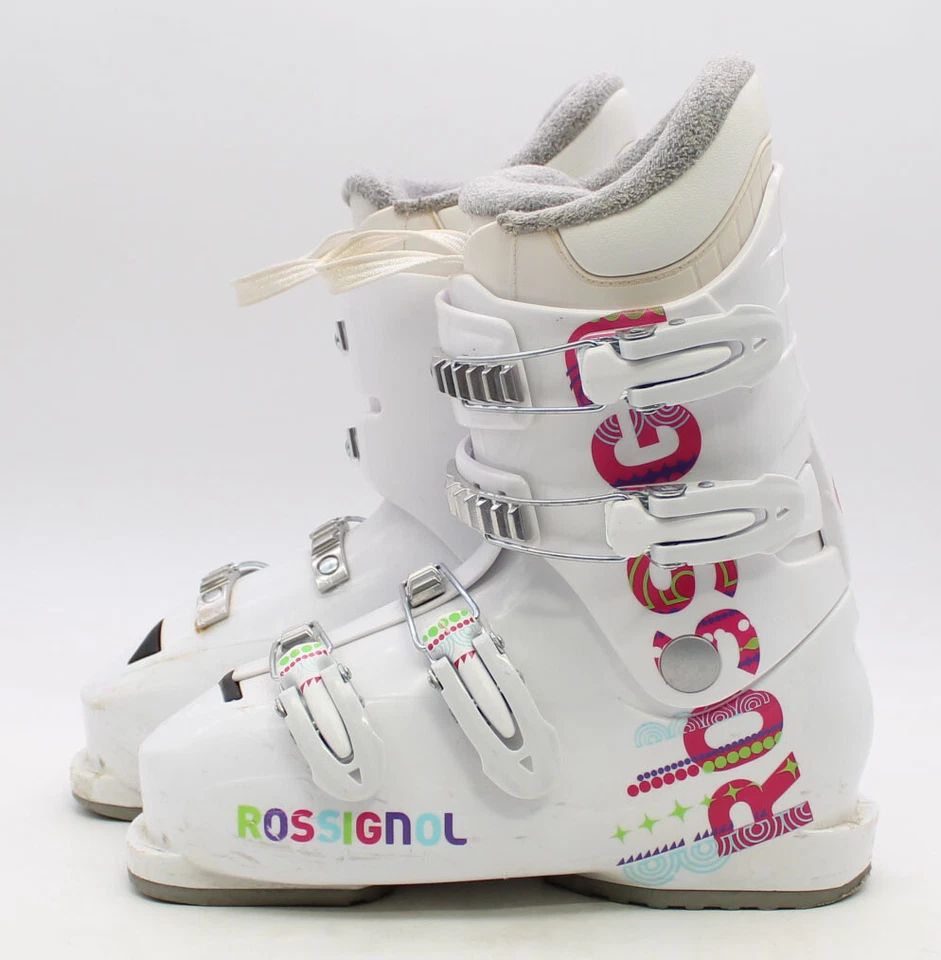 Rossignol Fun Girl Junior Ski Boots - Size 5.5 / Mondo 23.5 Used - Image 1 of 2