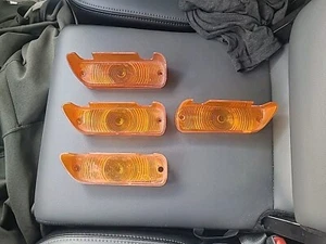 1968-69 Plymouth Road Runner Satellite GTX Park Light Lenses Lens Used - Picture 1 of 14