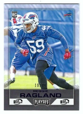2016 Panini Playoff Reggie Ragland RC #49 Buffalo Bills Alabama - Image 1 of 3