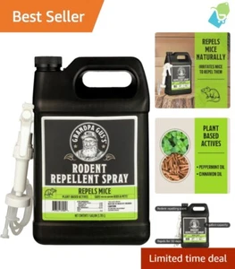 Multi-Surface Natural Rodent Repellent Spray - Peppermint & Cinnamon, 1 Gallon - Picture 1 of 11