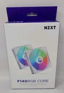 NZXT F140 RGB Core Case LED with RgB Controller. New-Factory Sealed - Picture 1 of 6