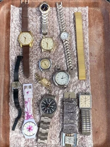 Joblot vintage Watches Mixed Branded, Untested, for Spares or Repair BWC nisus - Picture 1 of 15