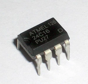 10pcs DIP IC 24C16-PU27 24C16 ATMEL DIP-8 - Picture 1 of 1