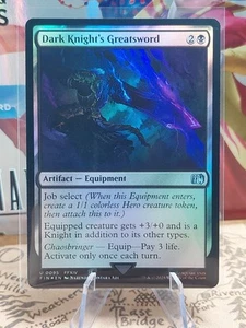 FOIL - MTG - Dark Knight's Greatsword #95 - FINAL FANTASY - Picture 1 of 1