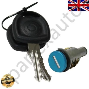 90540578 Door Cylinder Lock & Keys For Vauxhall Astra G x Combo B C x Corsa B C - Picture 1 of 3