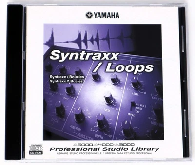 Yamaha Syntraxx / Loops A3000 A4000 A5000 Format Sound Library/Sampling CD - Image 1 of 3