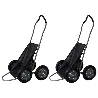 Carro de recuperación de juego de ciervos plegable Hawk Crawler capacidad con ruedas (paquete de 2) Foto 1 de 4