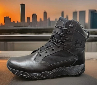 Botas tácticas Under Armour Stellar para hombre talla 11,5 usadas 1268951-001 Foto 1 de 4