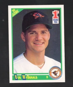 1990 Score Ben McDonald #680 Rookie RC - Orioles - Picture 1 of 3