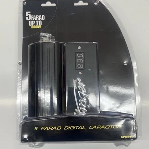 STINGER SPC505 NEU 5 FARAD DIGITAL PRO HYBRID POWER AUTO AUDIO KONDENSATOR SPC-505 - Bild 1 von 5