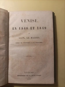 venedig 1848 und 1849 Alex. le masson - Bild 1 von 4