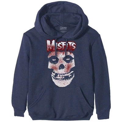 Misfits Blood Drip Skull Pullover Hoodie - image 1 of 2