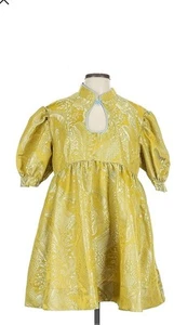 Neu Maeve großes zierliches Kleid Baby Puppe Jacquard Mini Anthropologie Urlaub - Bild 1 von 13