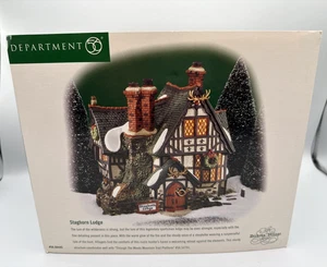 Department 56 Retired 1999 #58445 "Staghorn Lodge" Dickens Serie mit Box Neu - Bild 1 von 5