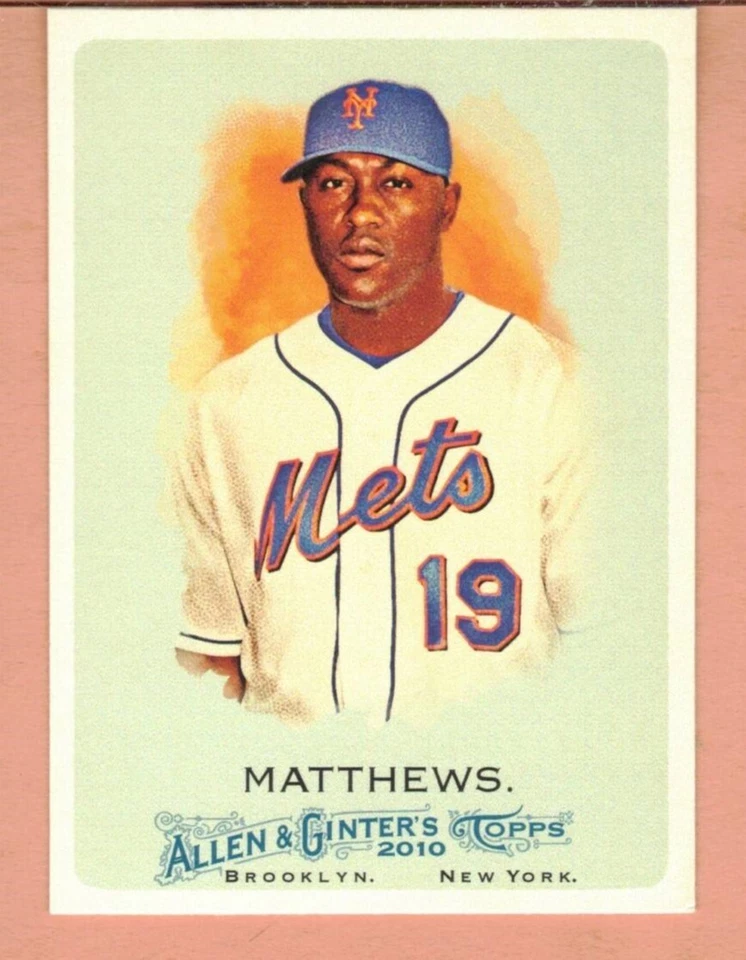 Gary Matthews 2010 Topps Allen and Ginter's SP - Image 1 of 1