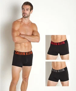Calvin Klein Tronchetto Uomo Intense Power Cotone Elasticizzato Confezione da 3, Nero - Small - Foto 1 di 7