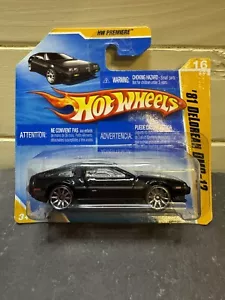 2010 Hot Wheels 1:64 81 DeLorean DMC-12. In Black On Short Card. FIRST EDITION. - Imagen 1 de 4