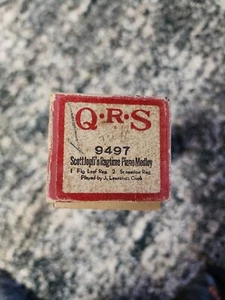 Qrs 9497 SCOTT Jophli'n Ragtime MEDLEY Player Pianorolle Vintage  - Bild 1 von 2