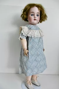 POUPEE ANCIENNE TÊTE BISCUIT HEINRICH HANDWERCK - SIMON & HALBIG - HT 62 cm - Imagen 1 de 20