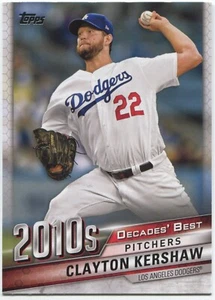 CLAYTON KERSHAW 2020 Topps Series 2  2010s Decades' Best - LA DODGERS - #DB-92 - Picture 1 of 1
