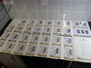 JUEGO DE 29 CARTAS DE COLECCIONISTA WESTMINSTER = LOS GANADORES DE LA MEDALLA DE ORO 22 CT - Imagen 1 de 13