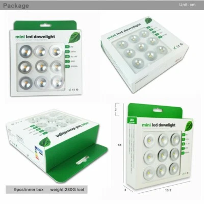 9 Mini Faretto 24v Incasso cob led 1w Foro 15mm segnapasso esterno interno ip65 - Immagine 1 di 4