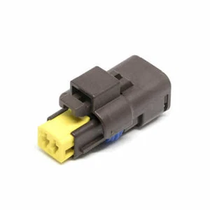 APTIV Sicma Miniseal Steckverbinder männlich 2 polig schwarz - Bild 1 von 1