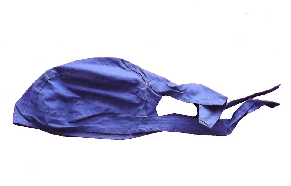 Темно-синий однотонный Doo Du Rag голова надежном группы черепа крышка мотоциклиста - Изображение 1 из 1