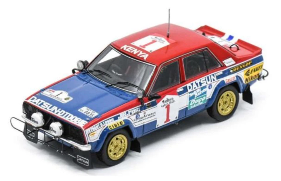 1/43 DATSUN 160J #1 WINNER SAFARI RALLY 1980 SPARK S7767 - Immagine 1 di 1