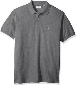 Polo Lacoste Hombre Manga Corta Chino Piqué Galaxita Chino Gris Pequeño - Imagen 1 de 1